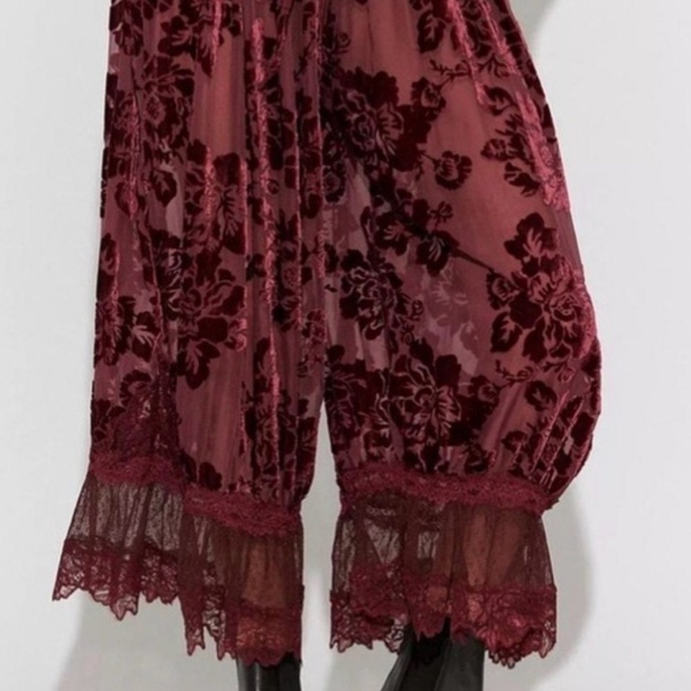 Free People Forever Young Burnout Pants - Picture 2 of 3